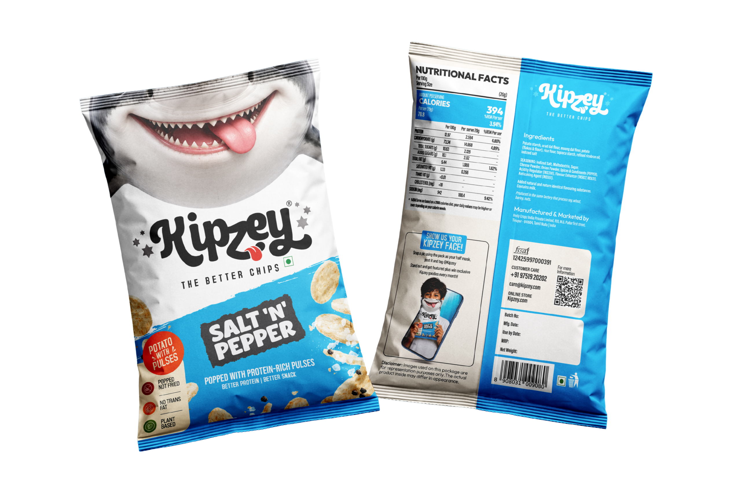 3 Kipzey Salt ’N’ Pepper - Image 1