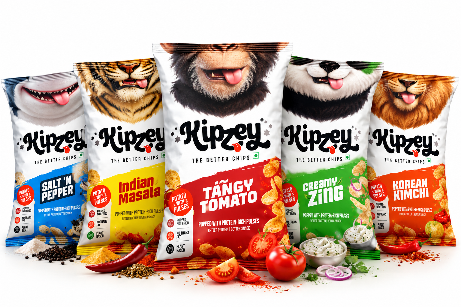 66 Pack of 5 Assorted Flavours - Image 1